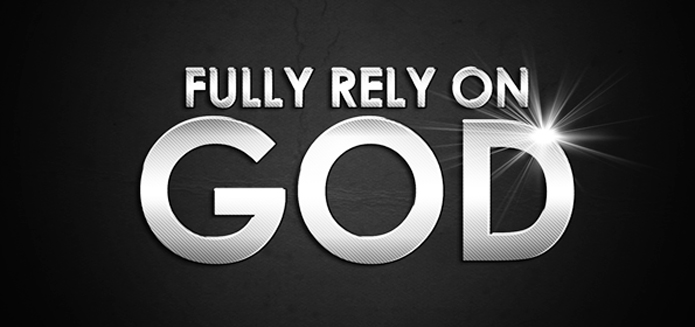 Mengandalkan Tuhan